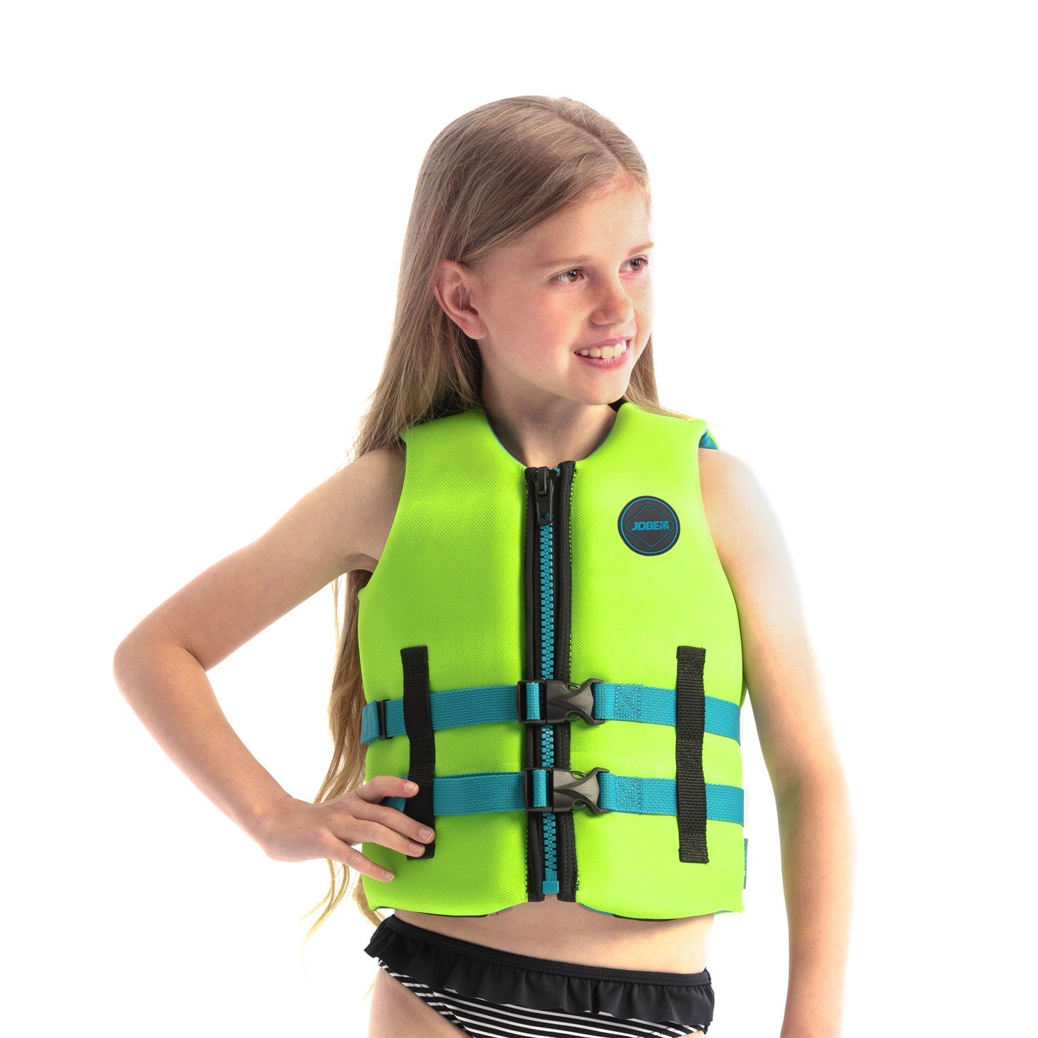 Jobe Neoprene Life Vest Kids Lime Green ネオプレン ライフベスト
