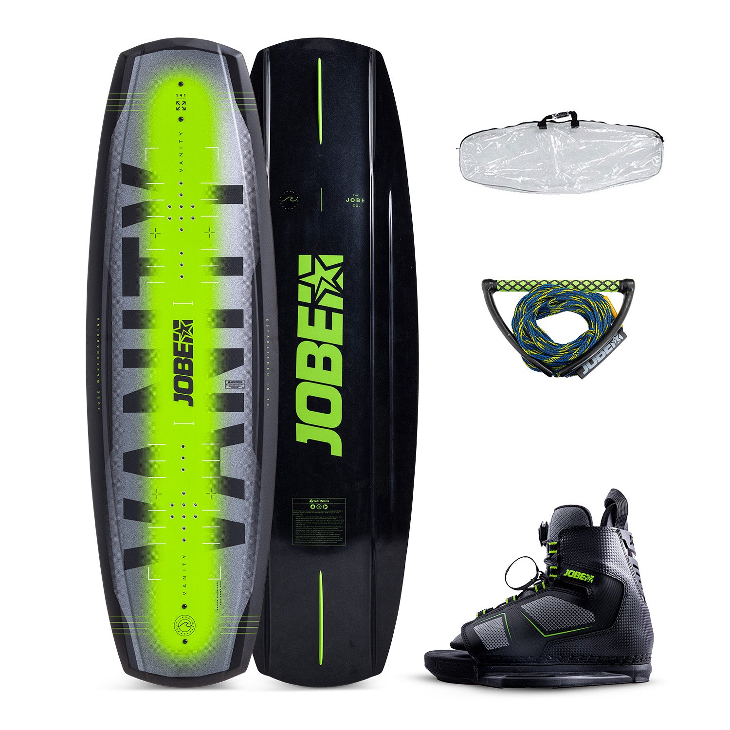 Jobe Vanity Wakeboard 136 & Unit Bindings Package ヴァニティ ウェイクボード 136 & ユニット  ビンディング パッケージ　278824005