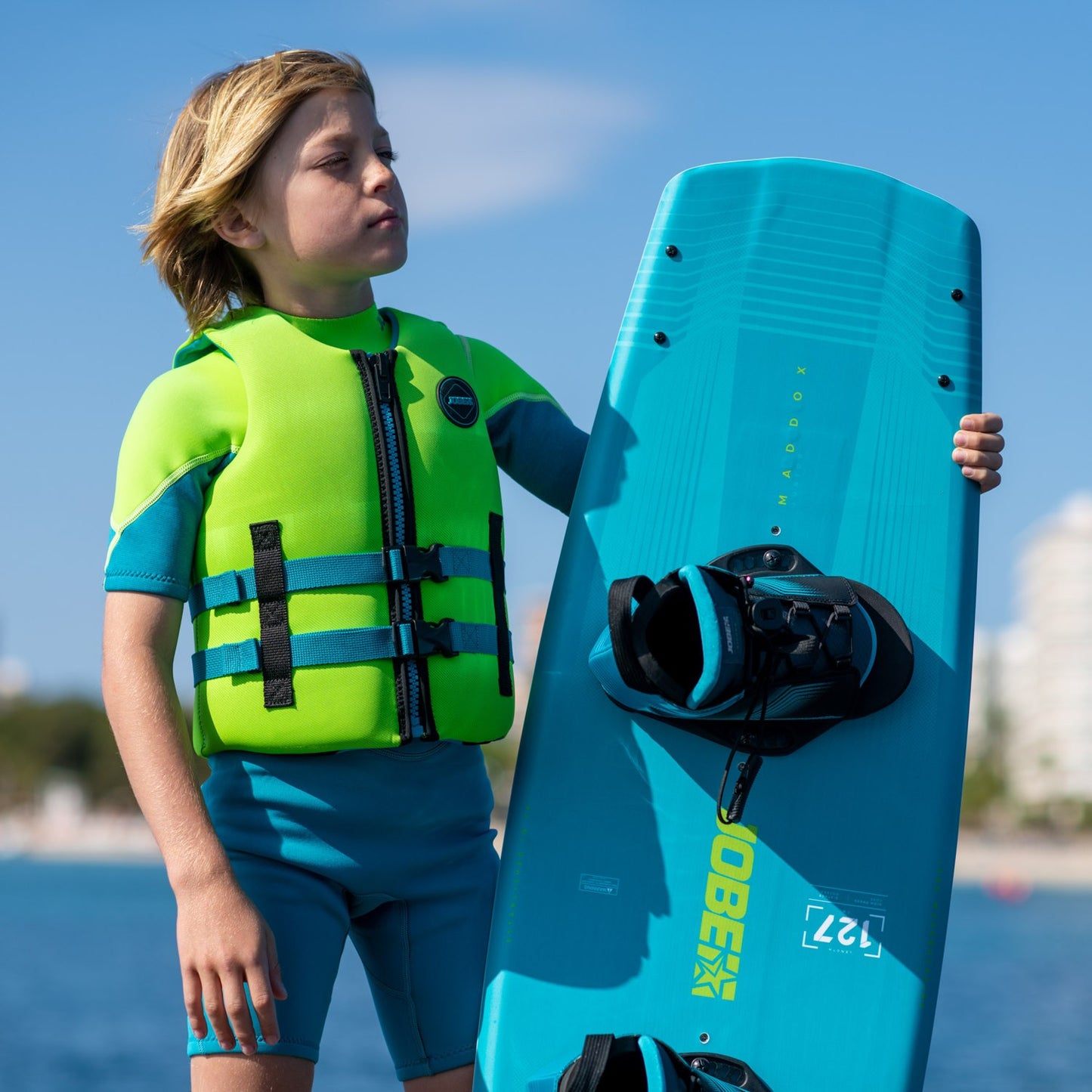 Jobe Neoprene Life Vest Kids Lime Green ネオプレン ライフベスト キッズ ライムグリーン 244921011