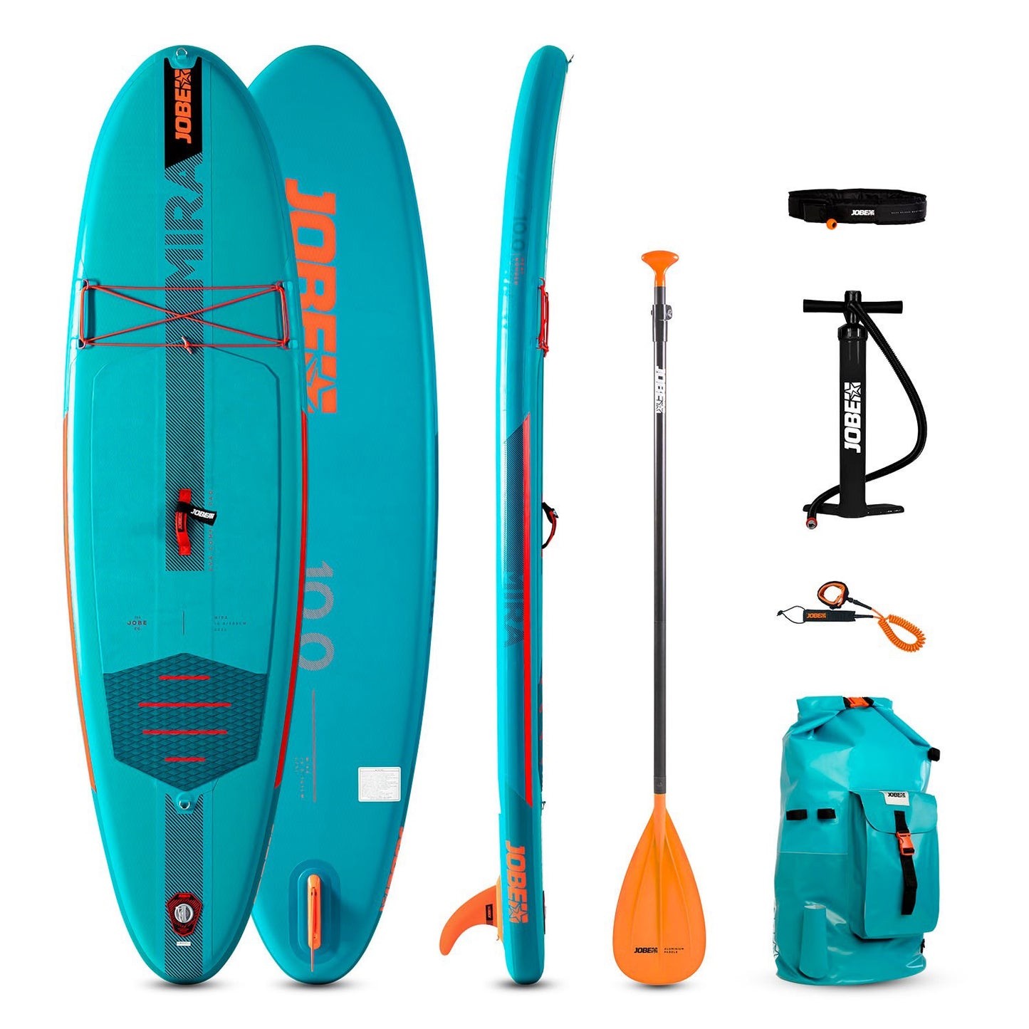 Jobe Mira 10.0 Inflatable Paddle Board Package ミラ SUP ボート 10.0パッケージ 486423002