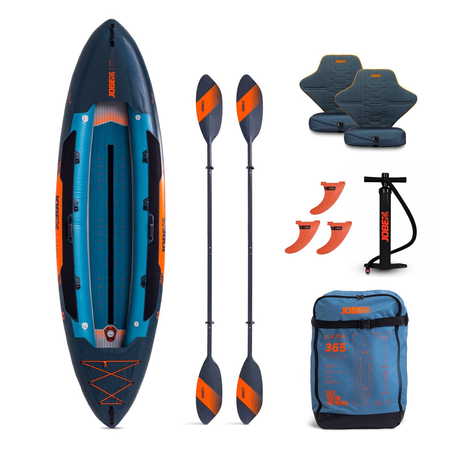 Jobe Gama 365 Inflatable Kayak ガマ 365 インフレータブル カヤック 600024002