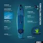 Jobe Duna Elite 11.6 Inflatable Paddle Board Package エアロ デュナ SUP エリート ボード 11.6パッケージ 486423004